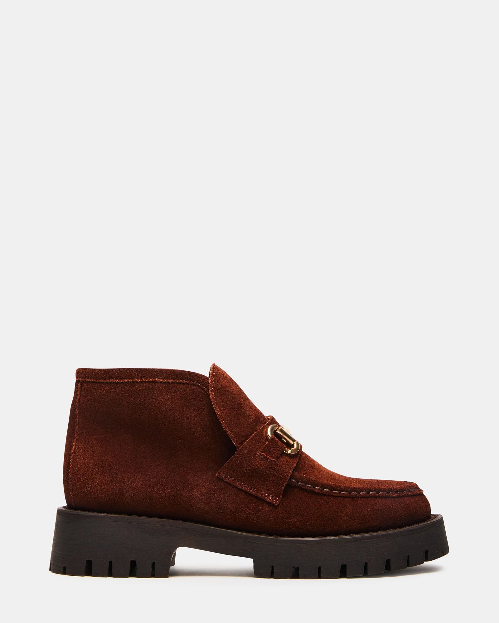 LANDER CHESTNUT SUEDE sold by Steve Madden