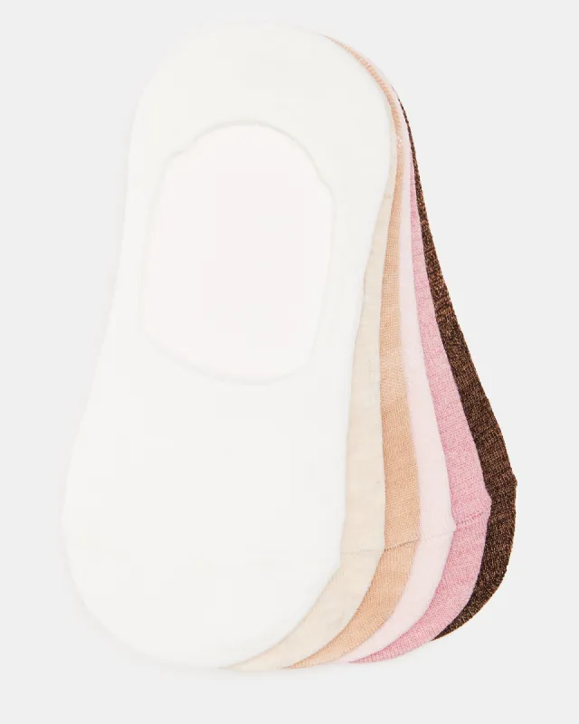 SECRET SOCKS CREAM MULTI sold by Steve Madden