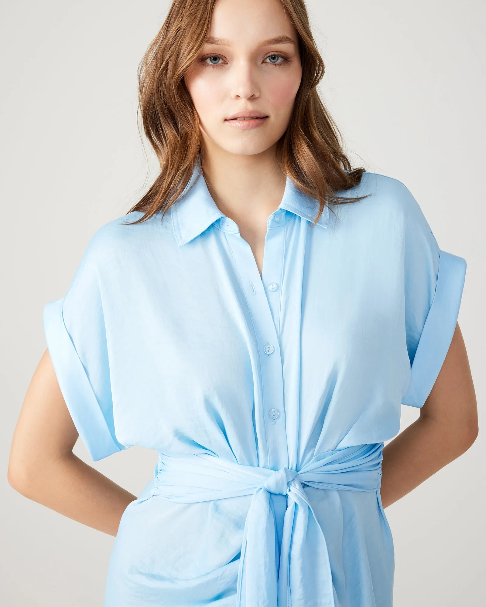 TORI DRESS BLUE sold by Steve Madden product image thumbnail 4