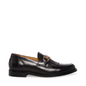BRONSON BLACK LEATHER sold by Steve Madden