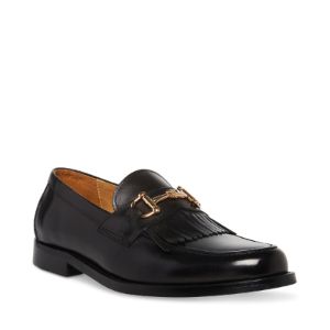 BRONSON BLACK LEATHER sold by Steve Madden