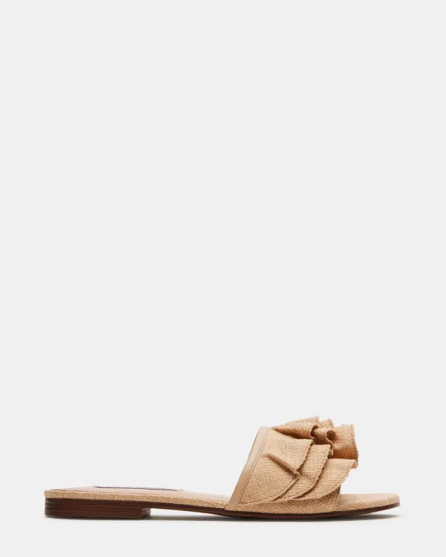 LEVANA NATURAL RAFFIA sold by Steve Madden