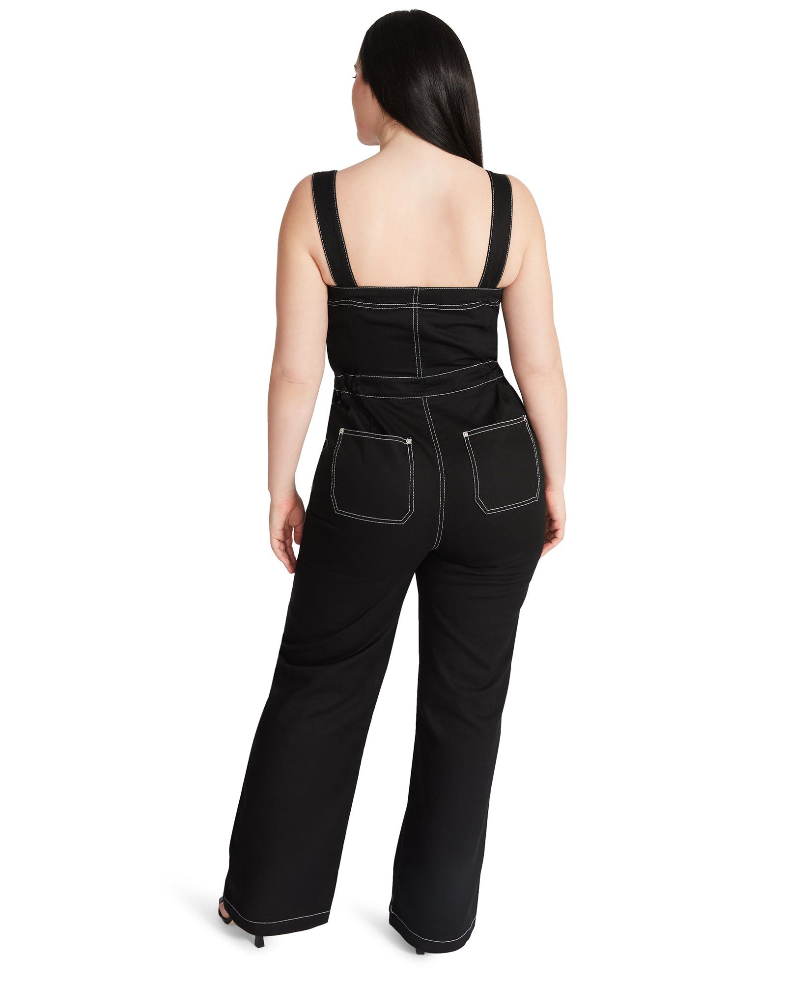 ELLIS JUMPSUIT BLACK sold by Steve Madden product image thumbnail 5