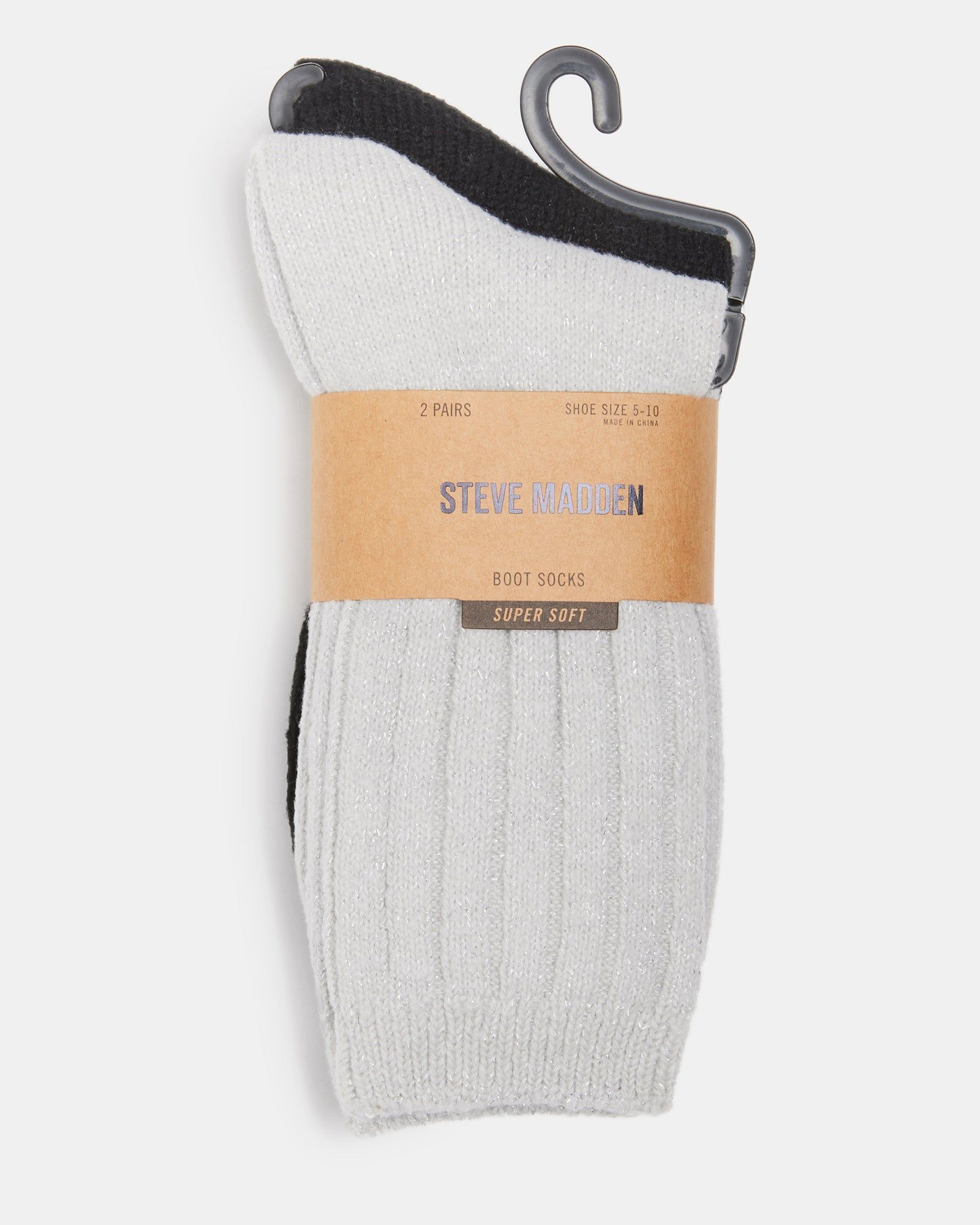 DOWNY SOCKS GREY MULTI sold by Steve Madden product image thumbnail 2