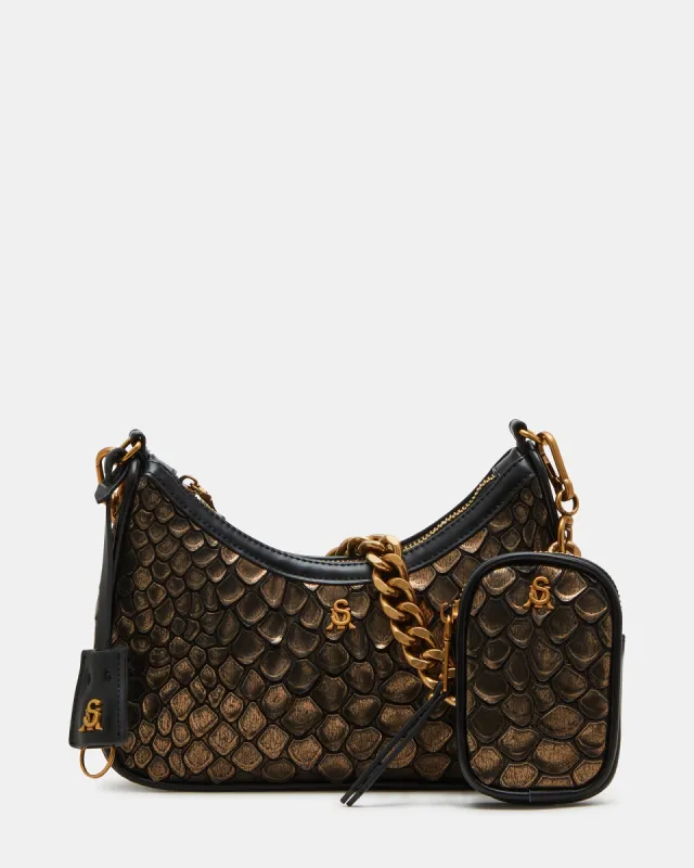 VITALZ BAG GOLD sold by Steve Madden