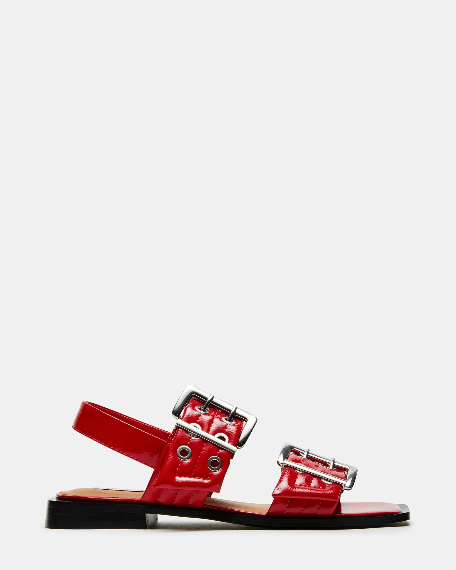SANDRIA RED PATENT sold by Steve Madden