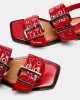 SANDRIA RED PATENT sold by Steve Madden
