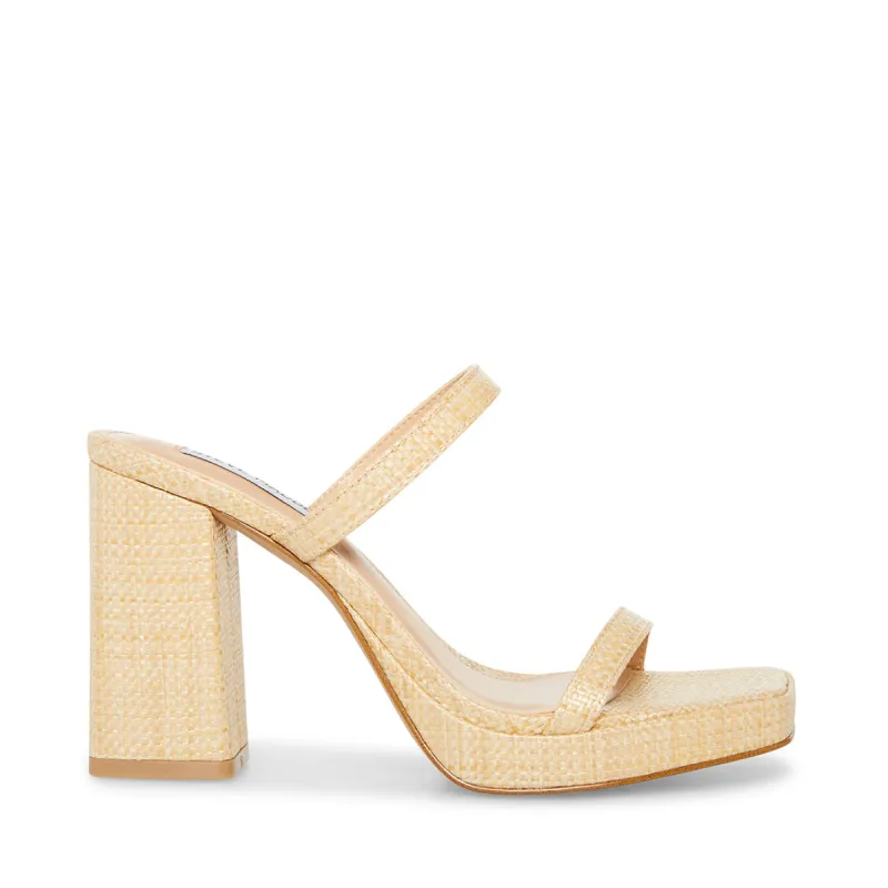 POLLY NATURAL RAFFIA sold by Steve Madden