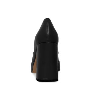 ETTA BLACK LEATHER sold by Steve Madden