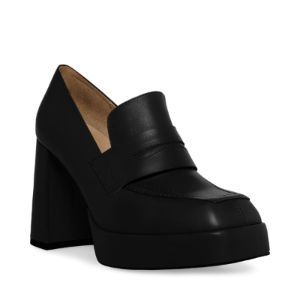 ETTA BLACK LEATHER sold by Steve Madden