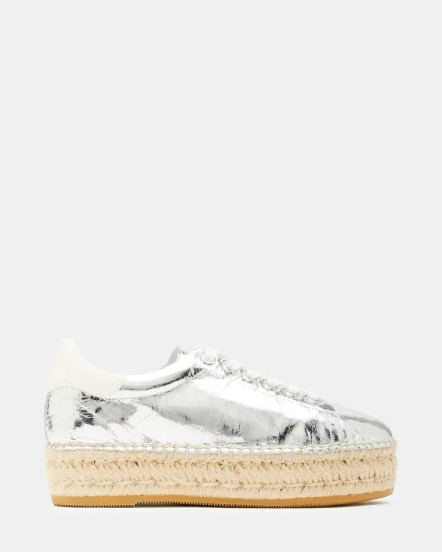 BECKY SILVER MULTI made by Steve Madden