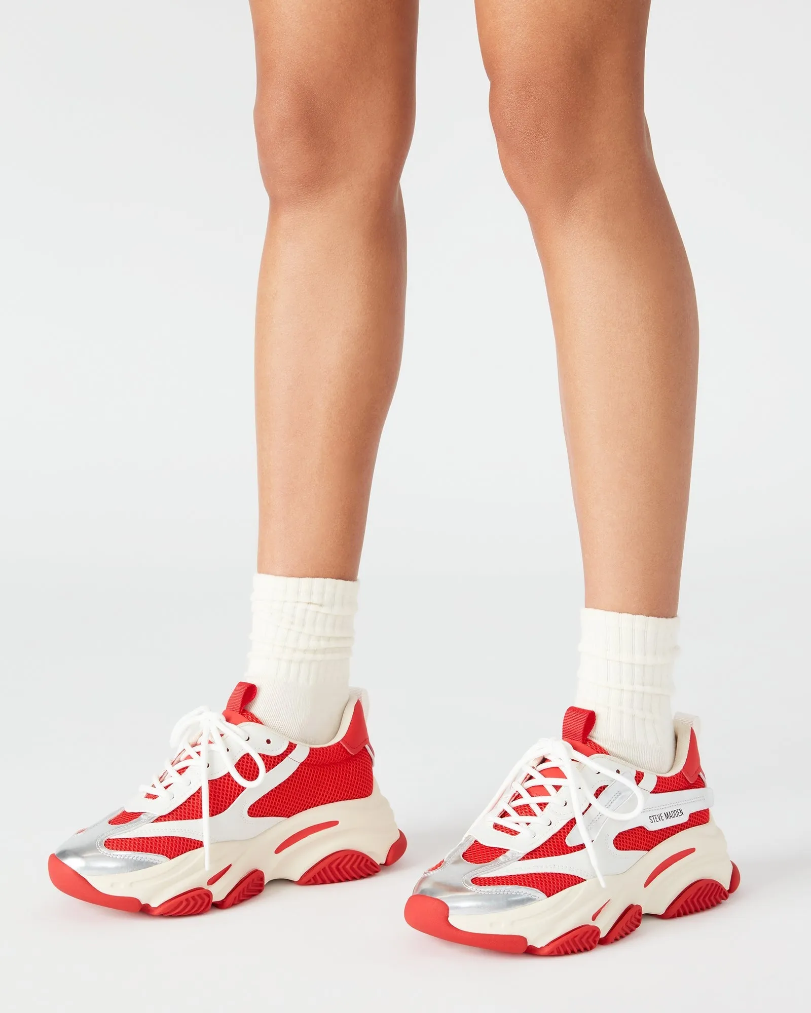 ★Steve Madden★新作★大人気★POSSESSION RED★スニーカー POSSESSION RED MULTI | Parallel
