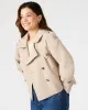 SIRUS JACKET KHAKI sold by Steve Madden