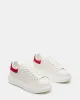 GASP RED/WHITE - SM REBOOTED sold by Steve Madden
