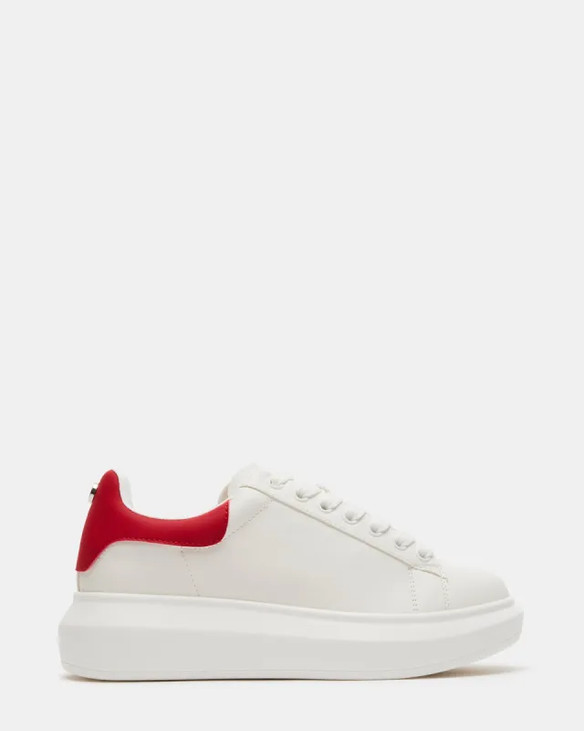 GASP RED/WHITE - SM REBOOTED sold by Steve Madden