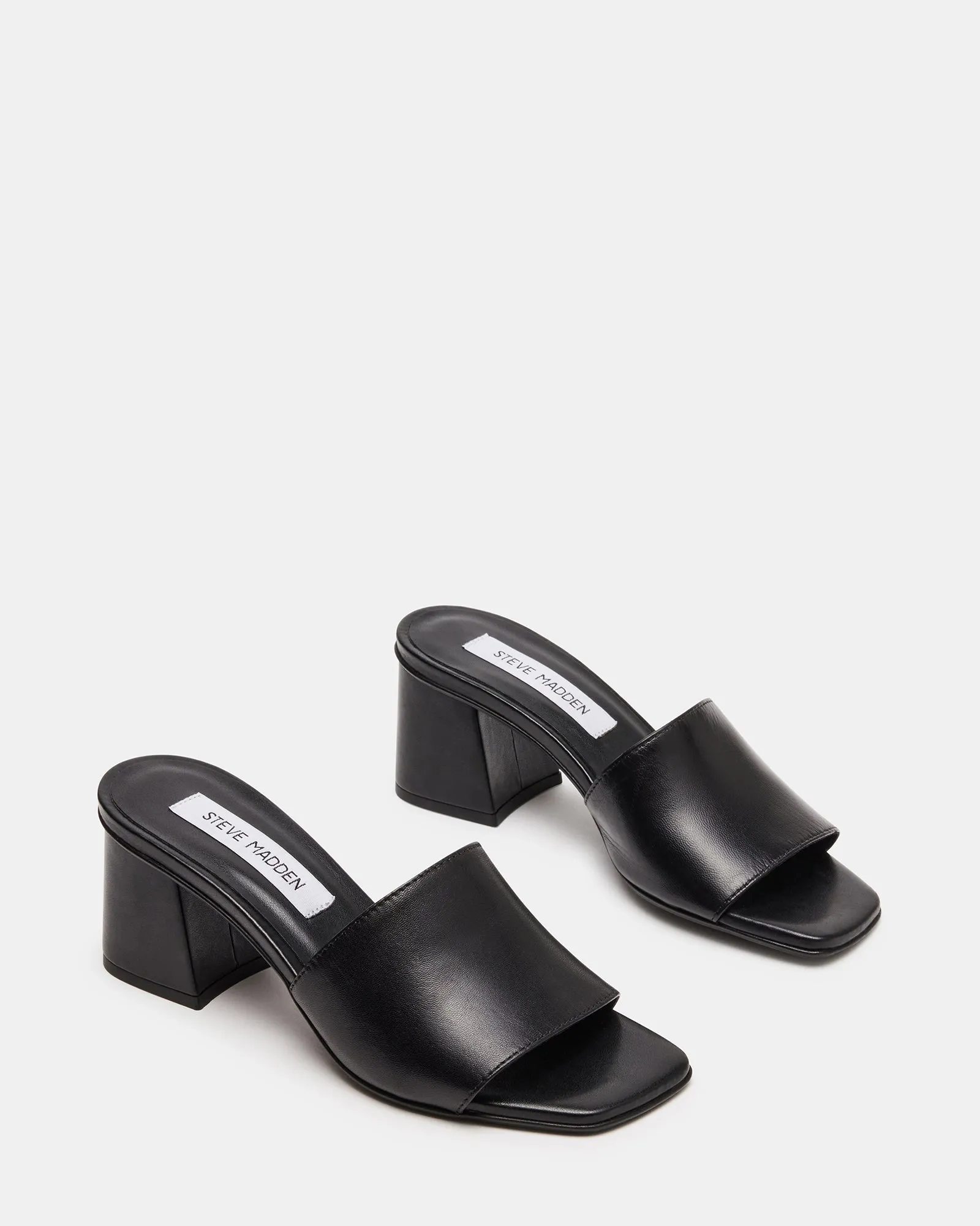 RAIA BLACK LEATHER sold by Steve Madden product image thumbnail 2