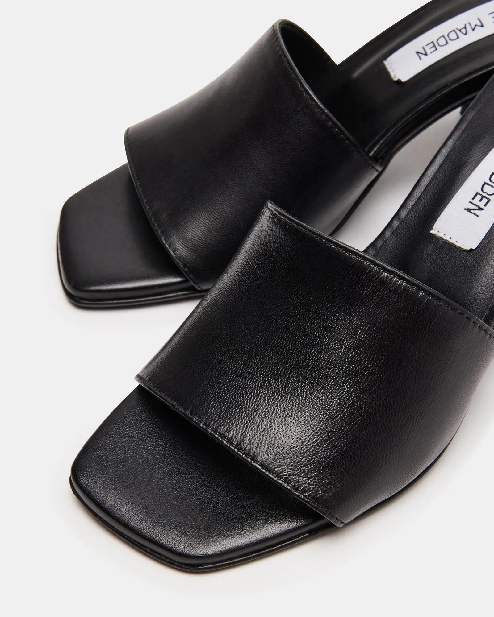 RAIA BLACK LEATHER sold by Steve Madden product image thumbnail 3