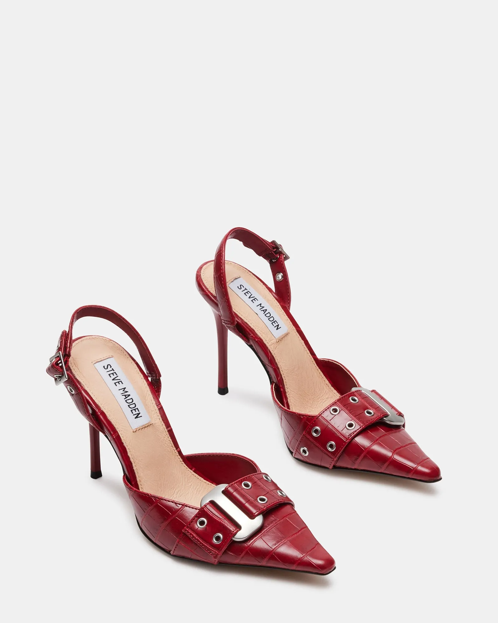 ★Steve Madden★ベスト商品★DILLON RED★サンダル★セール！ DILLON RED CROCODILE | Parallel