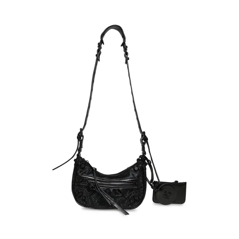 GLOW BAG BLACK RHINESTONES sold by Steve Madden