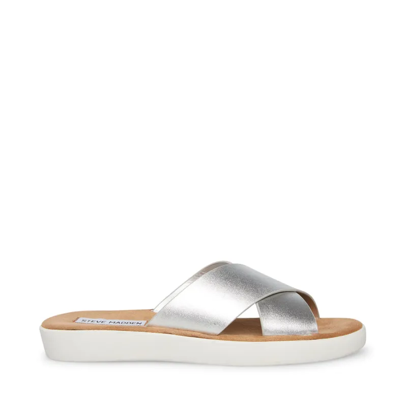 PERCY SILVER LEATHER - SM REBOOTED sold by Steve Madden