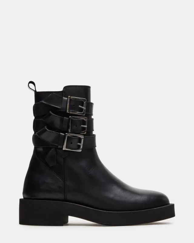 VANDAL BLACK LEATHER sold by Steve Madden