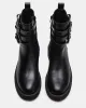VANDAL BLACK LEATHER sold by Steve Madden