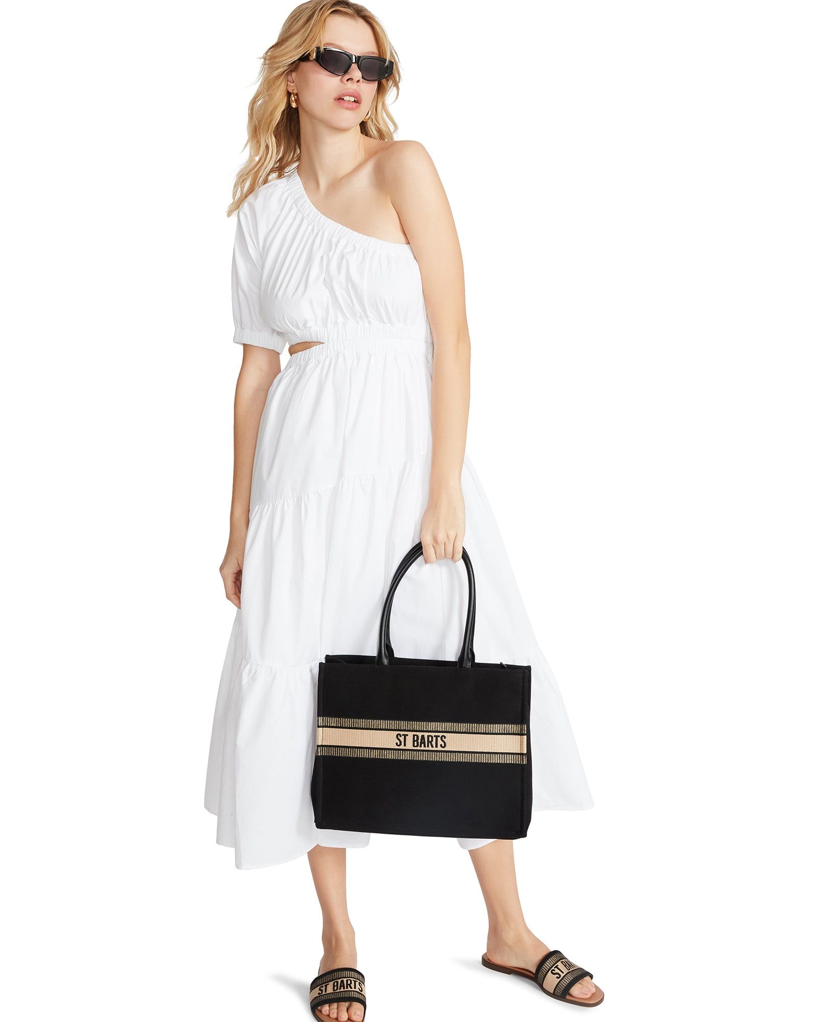 LEENA MAXI DRESS WHITE sold by Steve Madden product image thumbnail 2