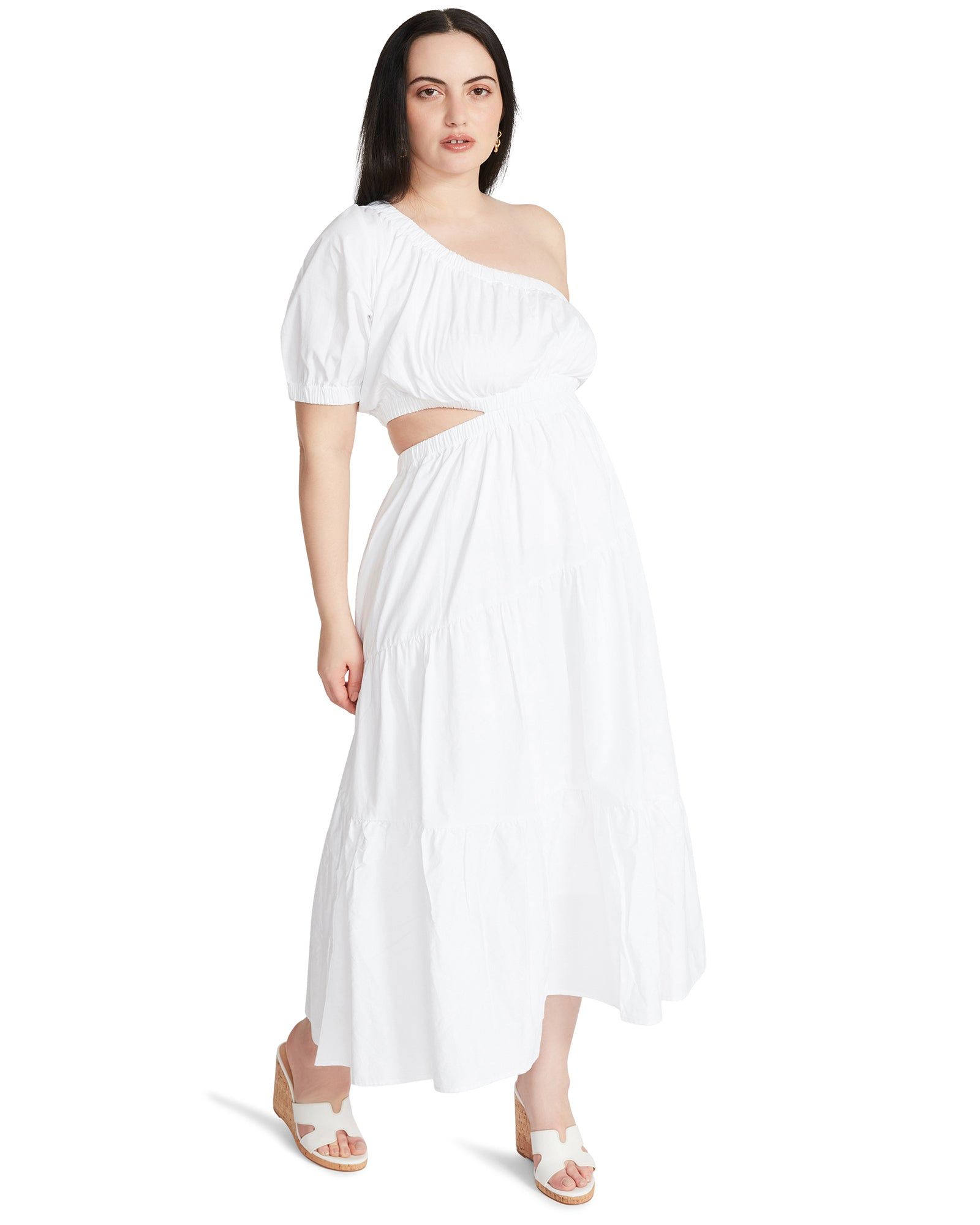 LEENA MAXI DRESS WHITE sold by Steve Madden product image thumbnail 3