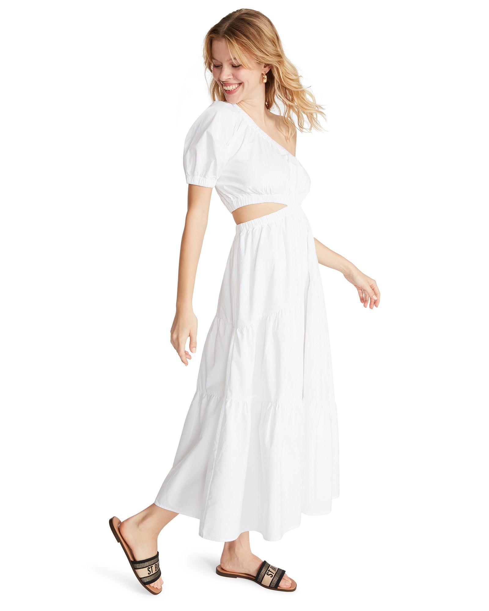 LEENA MAXI DRESS WHITE sold by Steve Madden product image thumbnail 4