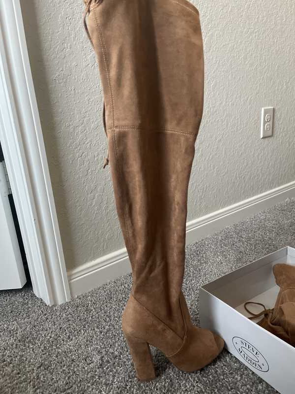 ELLIANA OVER-THE-KNEE BOOTS IN NUDE - SM REBOOTED sold by Steve Madden product image thumbnail 4