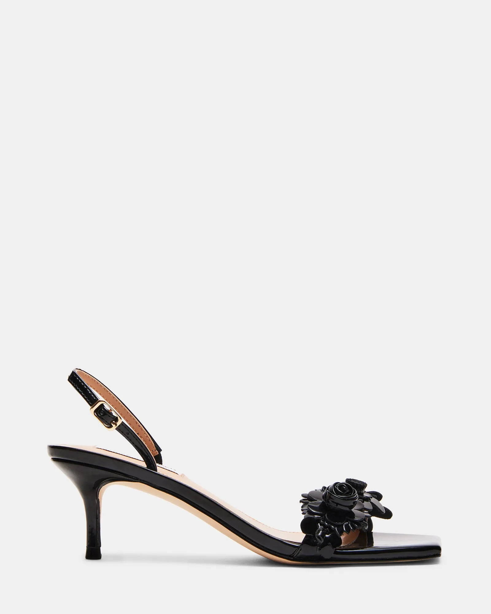 ROSALEA BLACK PATENT sold by Steve Madden
