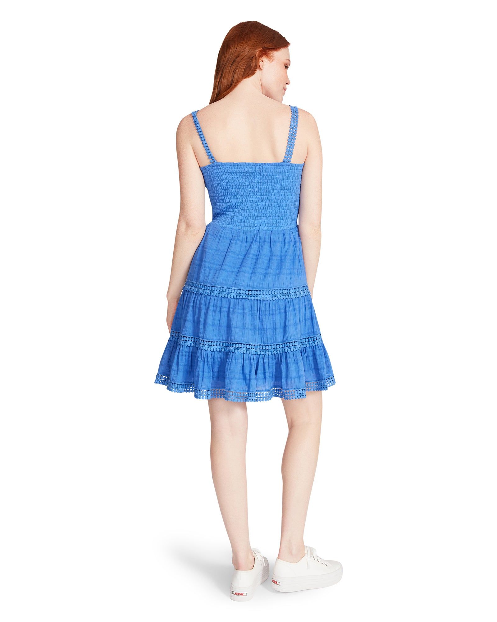 HAPPY TIERS DRESS BLUE sold by Steve Madden product image thumbnail 7
