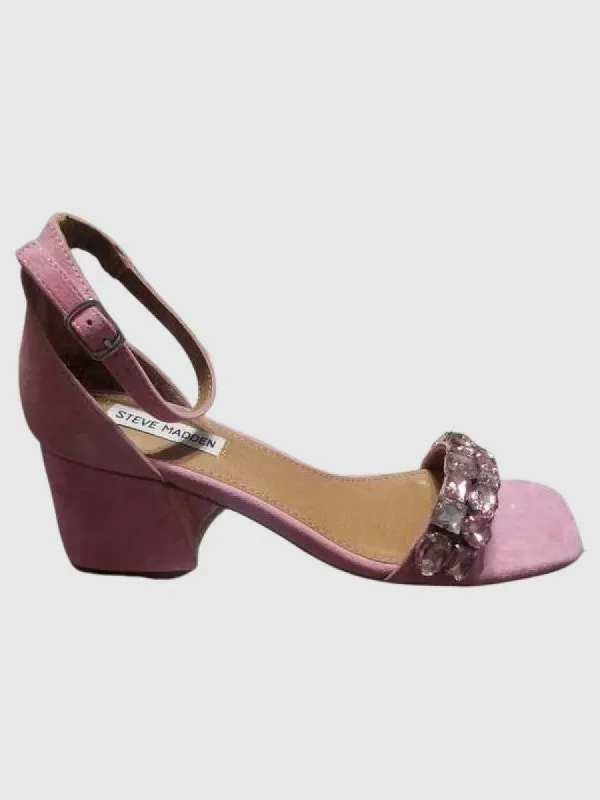 MALAY IN PINK SUEDE - SM REBOOTED sold by Steve Madden