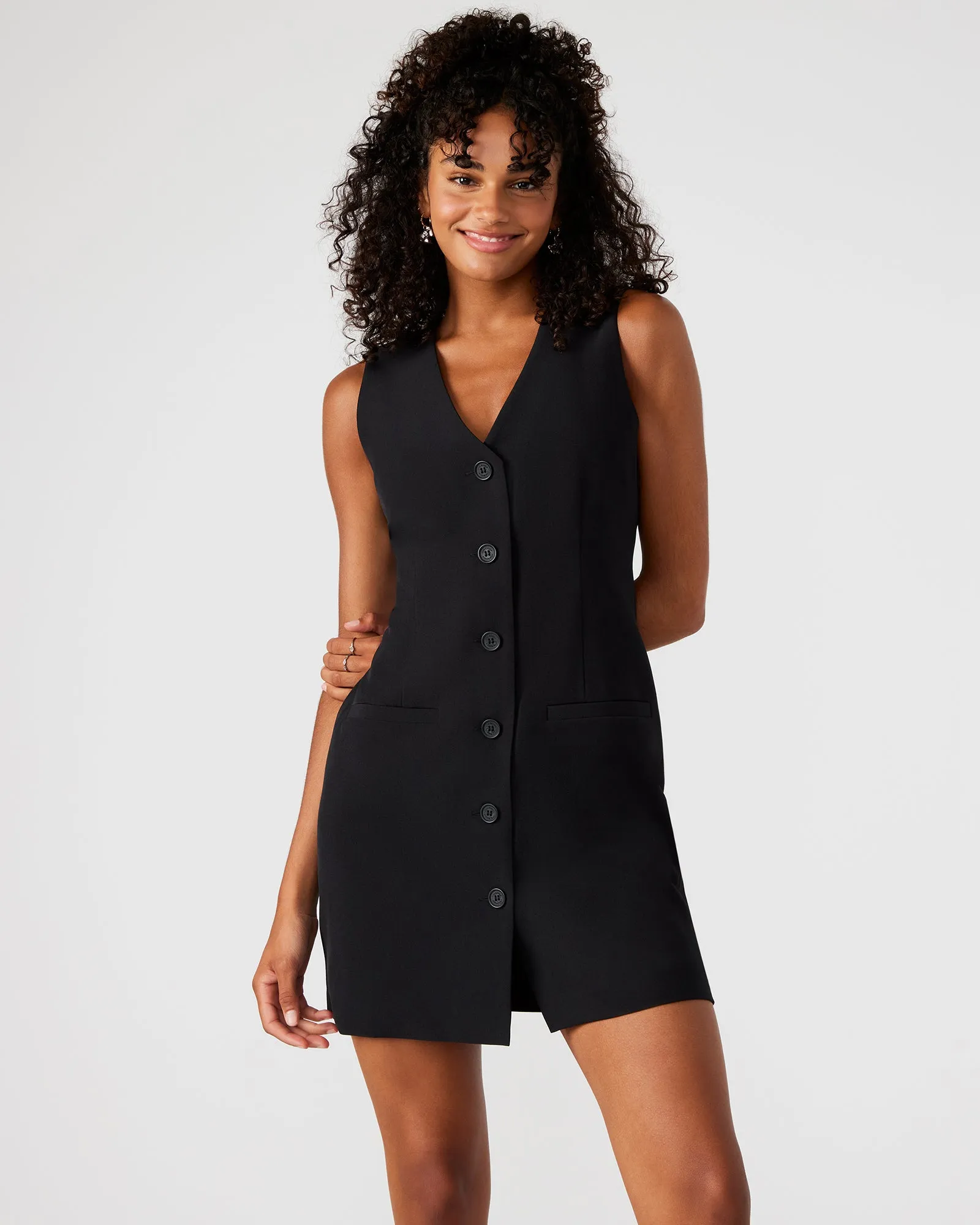 CRESSIDA DRESS BLACK sold by Steve Madden product image thumbnail 3
