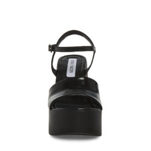 JORDANA BLACK PATENT sold by Steve Madden