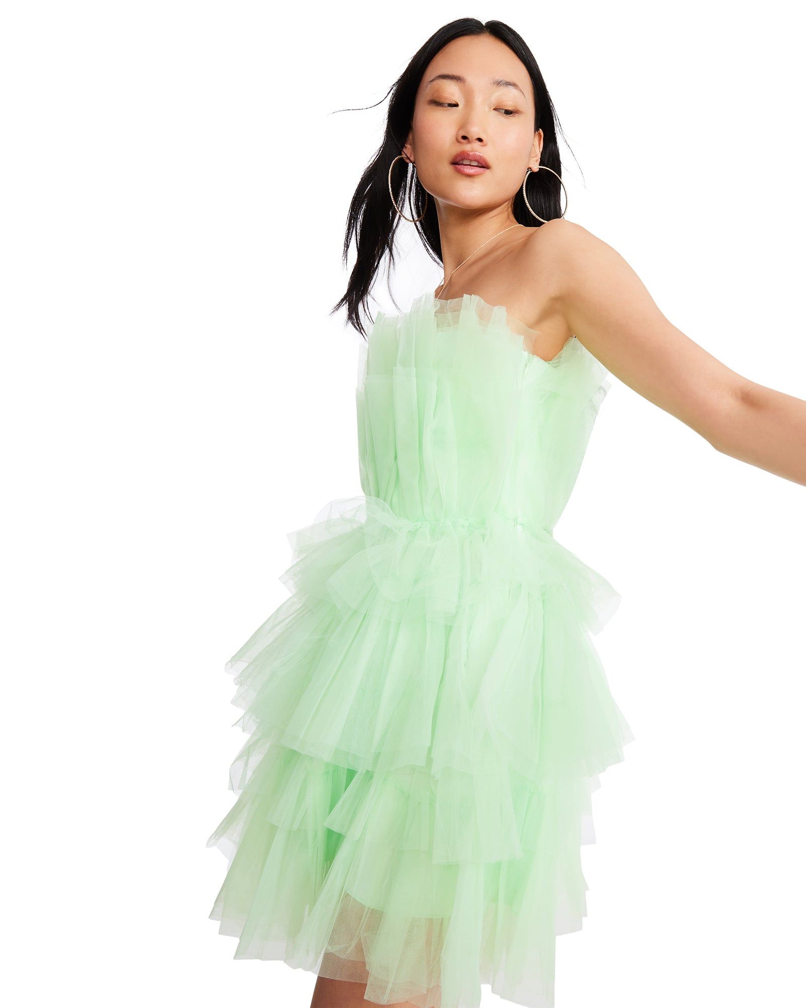 CATHLEEN DRESS LIGHT GREEN sold by Steve Madden product image thumbnail 3
