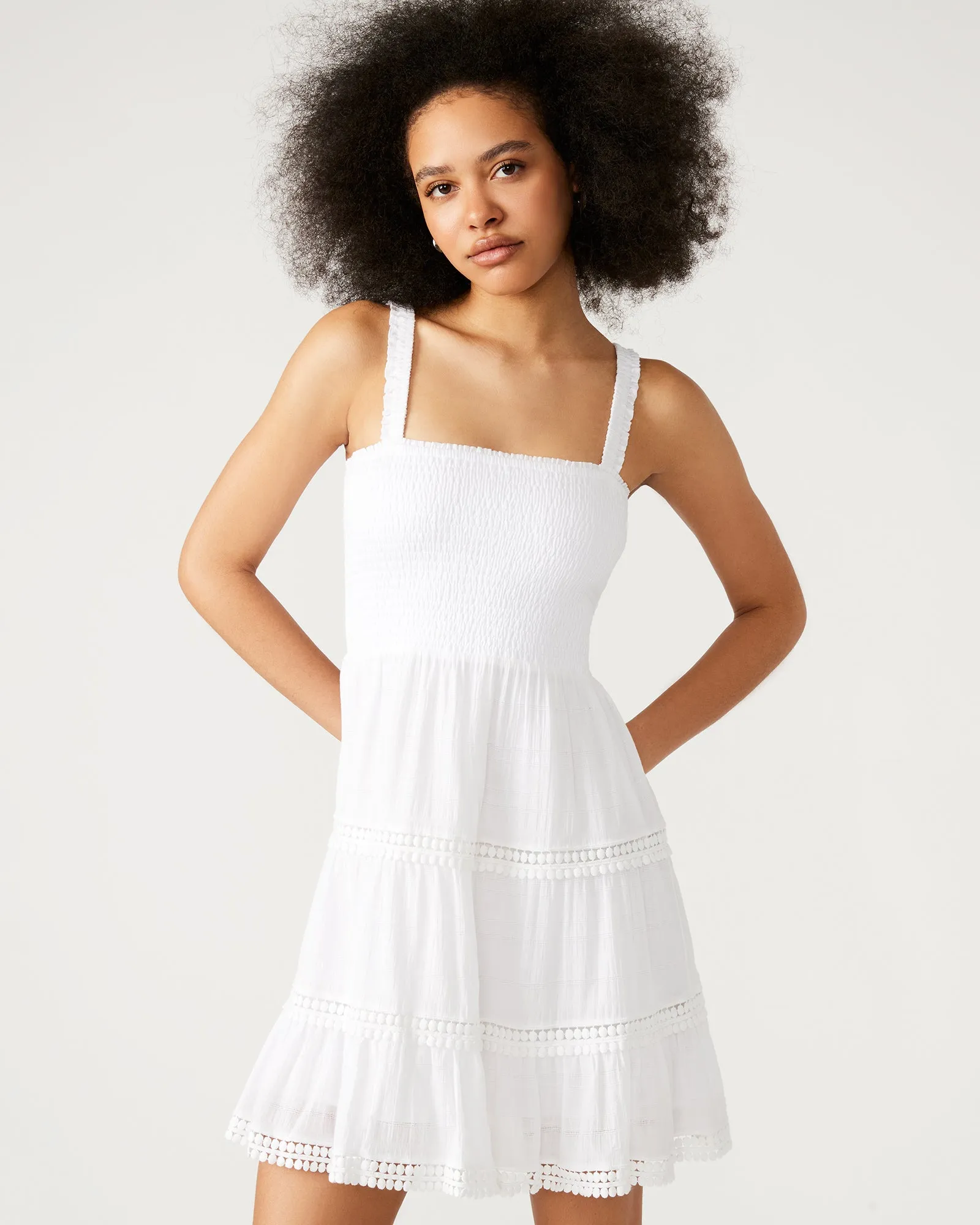 KAHINA DRESS WHITE sold by Steve Madden product image thumbnail 3