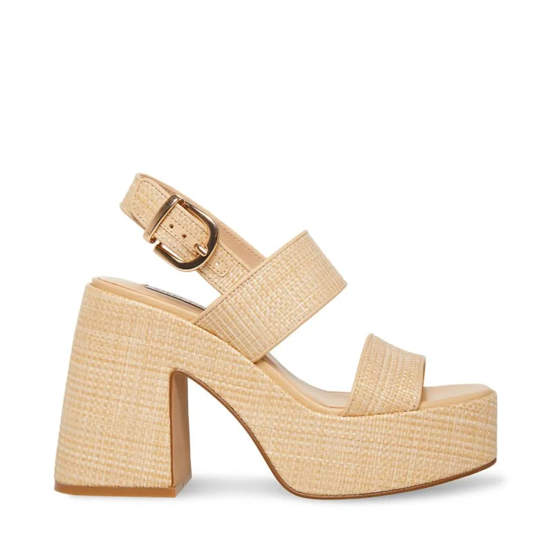 VALORY NATURAL RAFFIA sold by Steve Madden