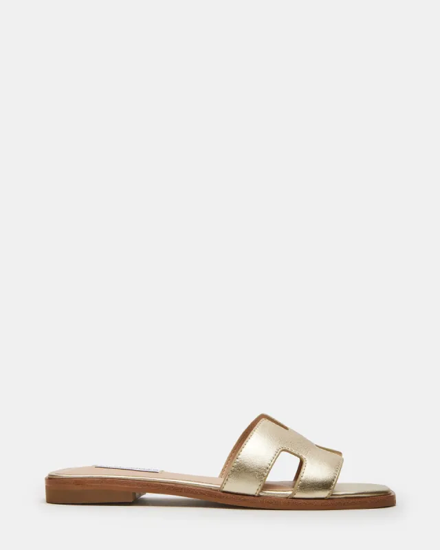 HADYN GOLD LEATHER sold by Steve Madden