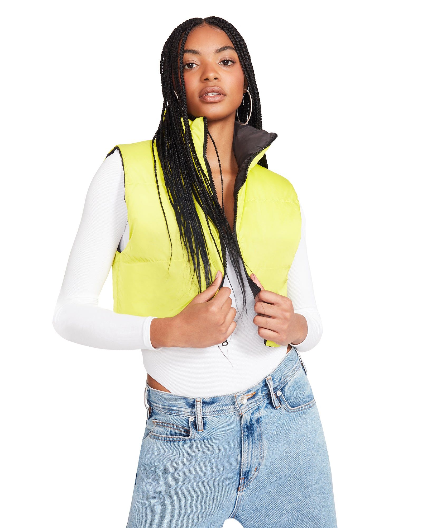 DAISY VEST BLACK sold by Steve Madden product image thumbnail 3