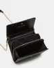 AMARA BAG BLACK/GOLD sold by Steve Madden