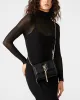 AMARA BAG BLACK/GOLD sold by Steve Madden