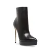 VELINA BLACK LEATHER - SM REBOOTED sold by Steve Madden