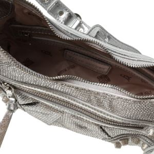 GLOW BAG SILVER RHINESTONES sold by Steve Madden