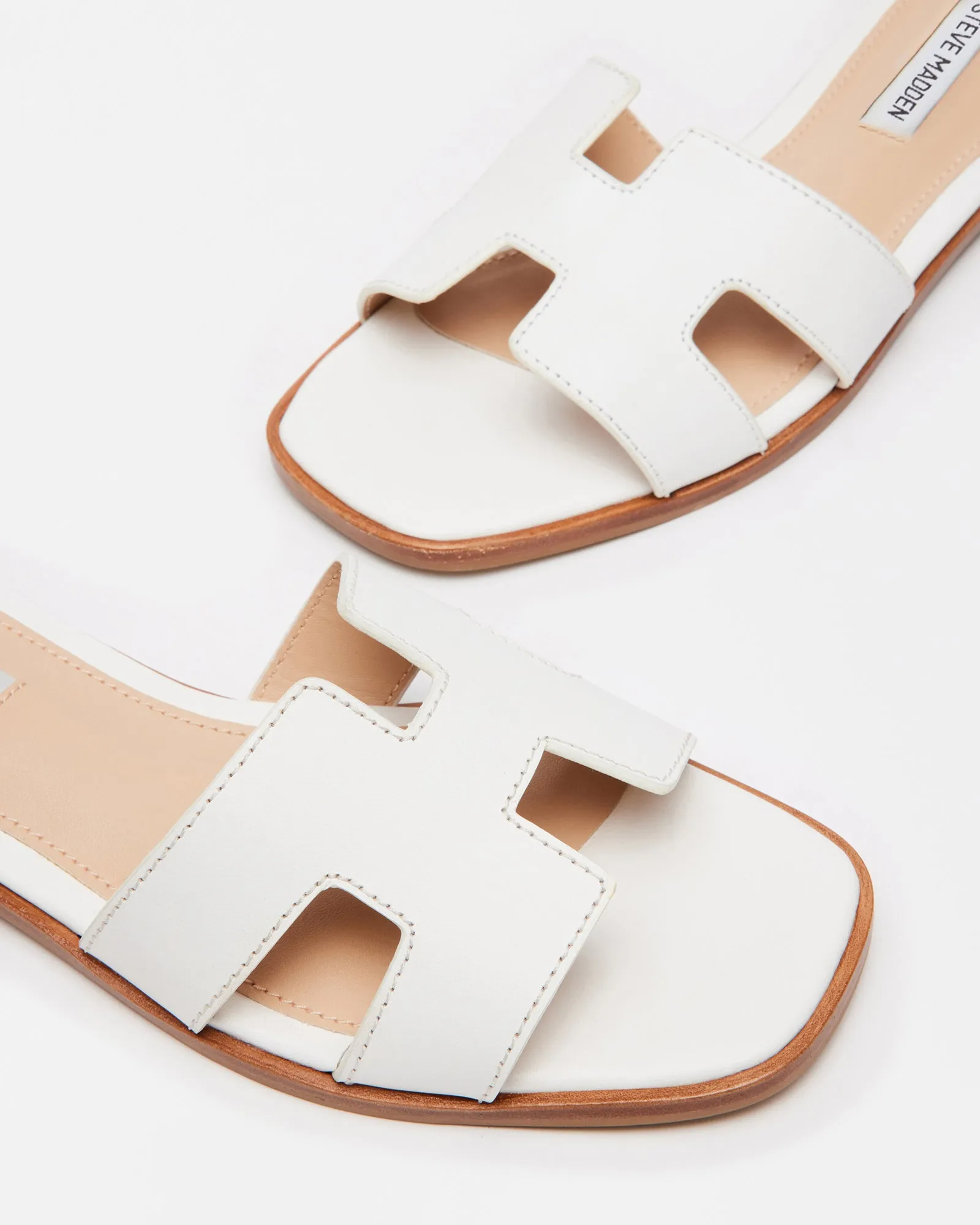 HADYN WHITE LEATHER sold by Steve Madden product image thumbnail 5