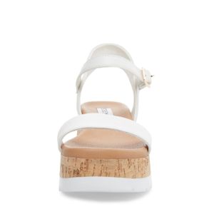 ROSELITA WHITE LEATHER - SM REBOOTED sold by Steve Madden