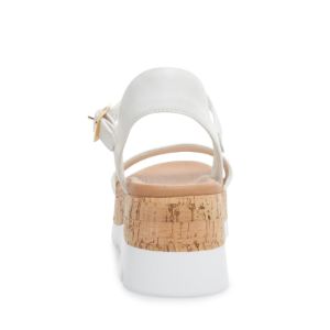 ROSELITA WHITE LEATHER - SM REBOOTED sold by Steve Madden