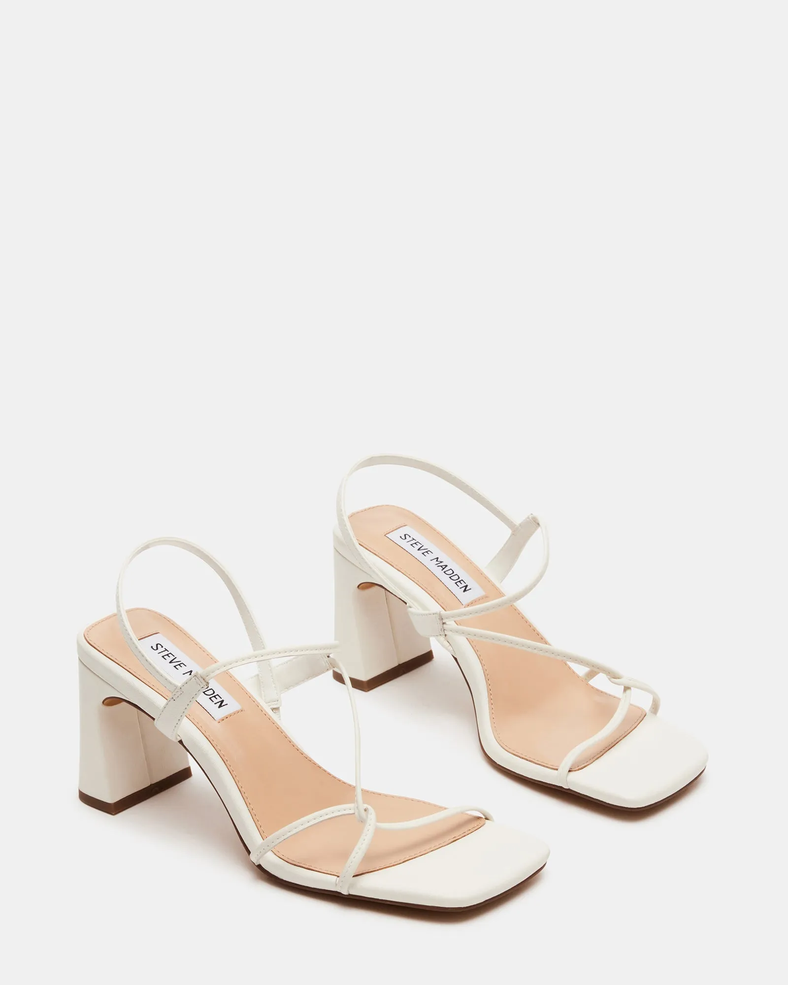 VALORA WHITE LEATHER sold by Steve Madden product image thumbnail 3