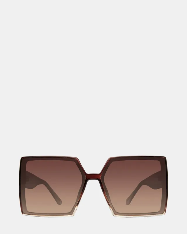 DEJA SUNGLASSES BROWN sold by Steve Madden