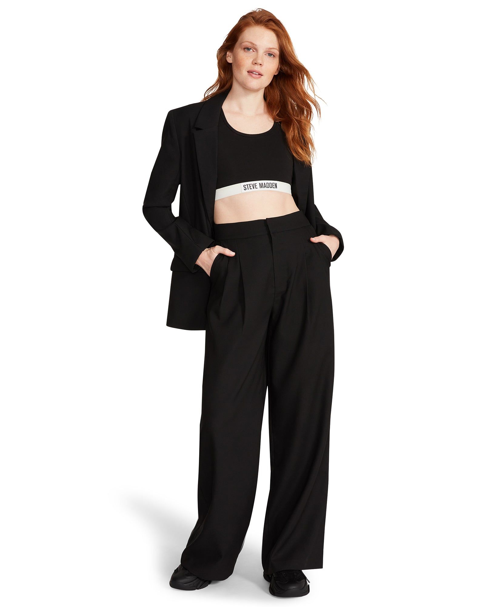 ISABELLA PANT BLACK sold by Steve Madden